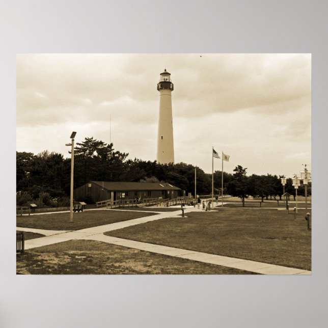 Cape May Lighthouse Poster (Framsidan)
