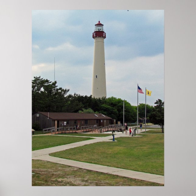 Cape May Lighthouse Poster (Framsidan)