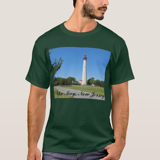 Cape May Lighthouse T-shirt (Framsida)