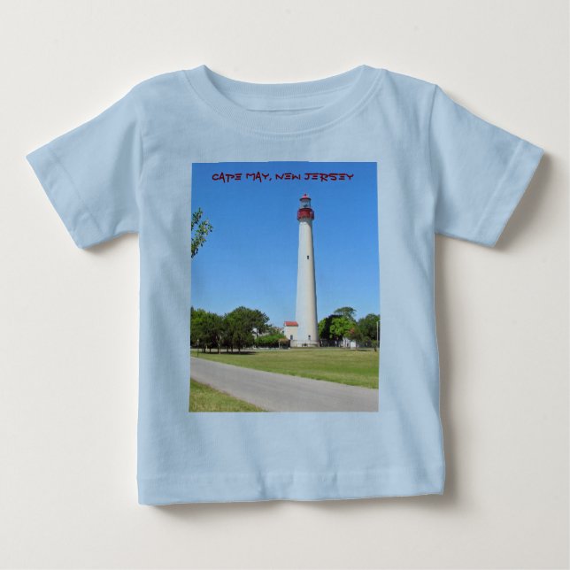 Cape May Lighthouse Tee Shirt (Framsida)