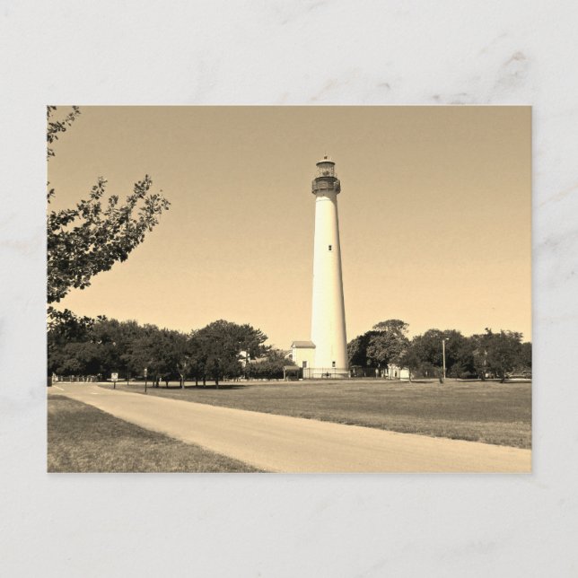 Cape May Lighthouse Vykort (Framsida)