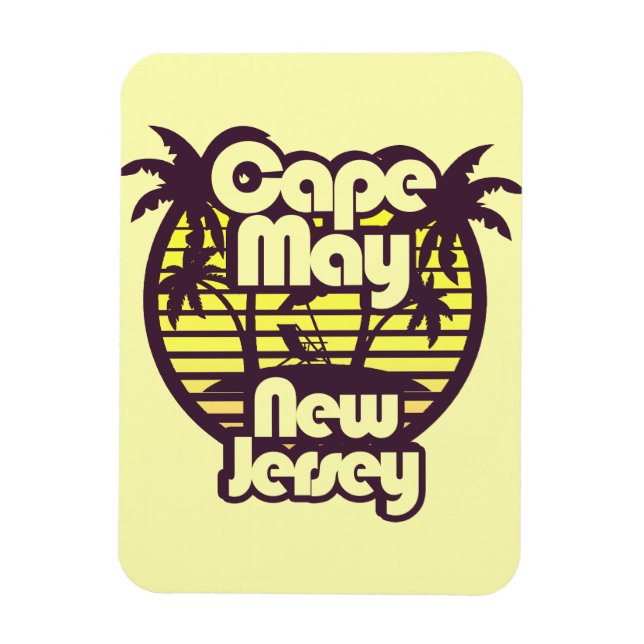 Cape May,New jersey Magnet (Vertikal)