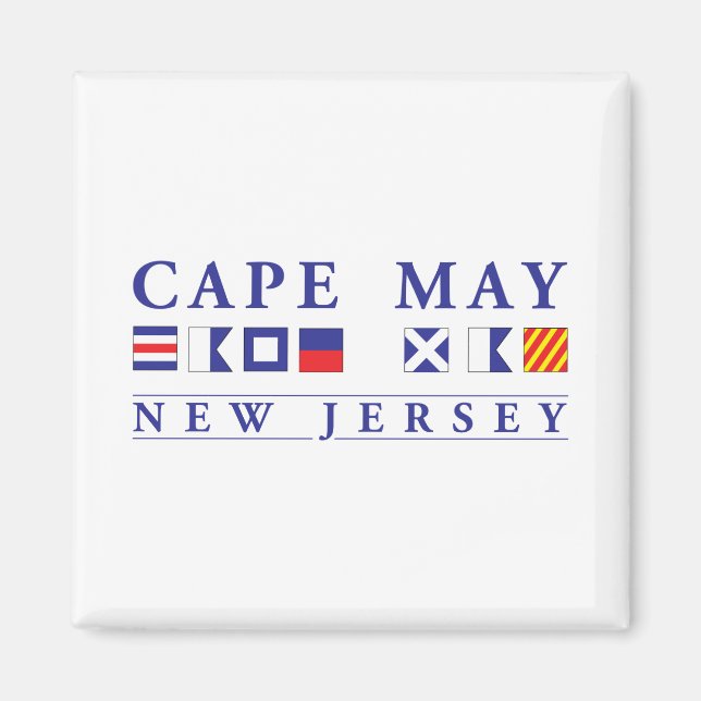 Cape May New jersey Magnet (Framsidan)