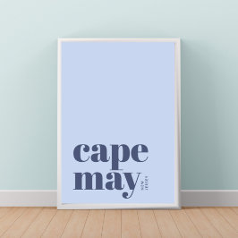 Cape May New Jersey modern stad Poster