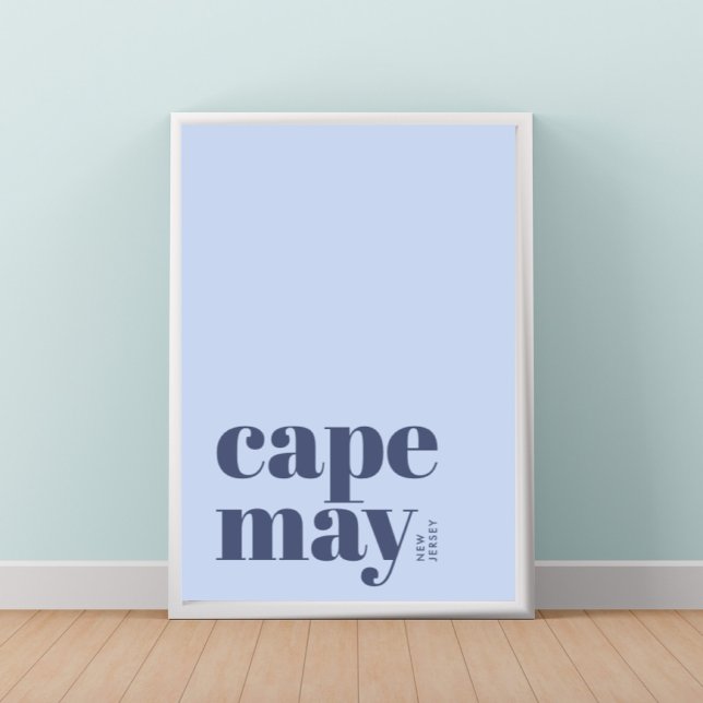 Cape May New Jersey modern stad Poster (Skapare uppladdad)