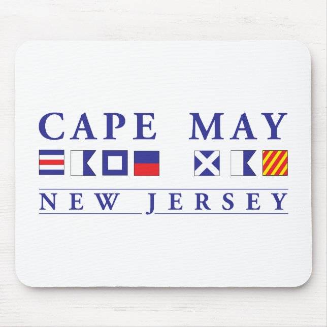 Cape May New jersey Musmatta (Framsidan)