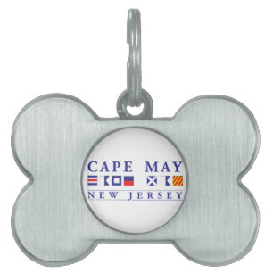 Cape May New jersey Namnbricka Husdjur