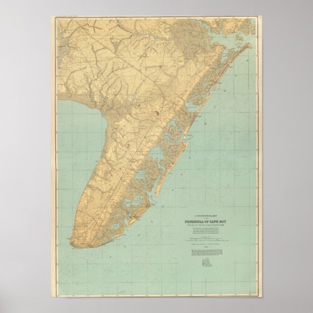 Cape May, New jersey Poster (Framsidan)