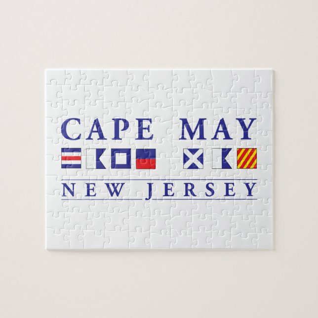 Cape May New jersey Pussel (Horisontell)