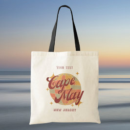 Cape May New jersey Retro Vintage resor Tygkasse