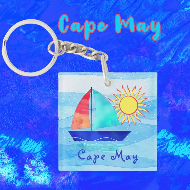 Cape May New jersey Sailboat och Sunshine Vacation (Skapare uppladdad)