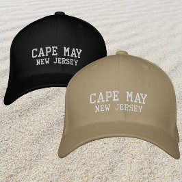 Cape May New Jersey semesterutflykten klänning Broderad Keps