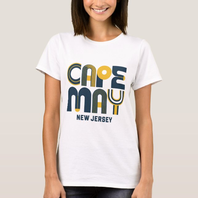 Cape May. New jersey T Shirt (Framsida)