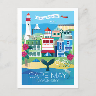 Cape May, New jersey vykort