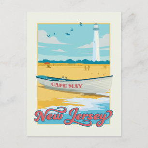 Cape May, New jersey Vykort