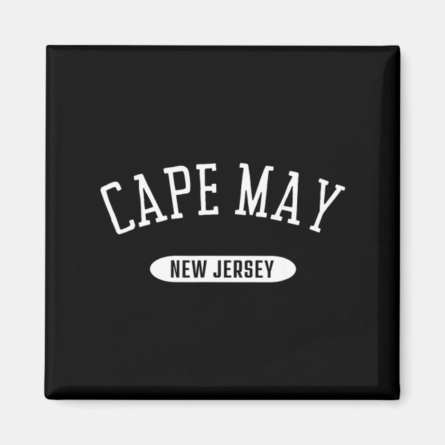 Cape May Nj Clic Cape May New Jersey _2  Magnet (Framsidan)