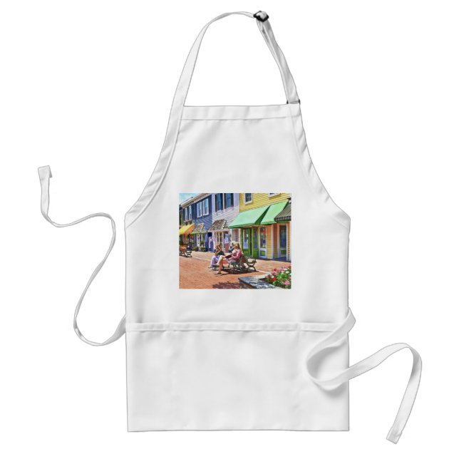 Cape May NJ - En trevlig eftermiddag på gallerian Förkläde (Framsidan)