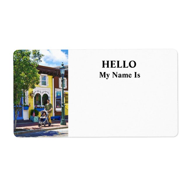 Cape May NJ – Jackson Street Cafe Fraktsedel (Framsidan)