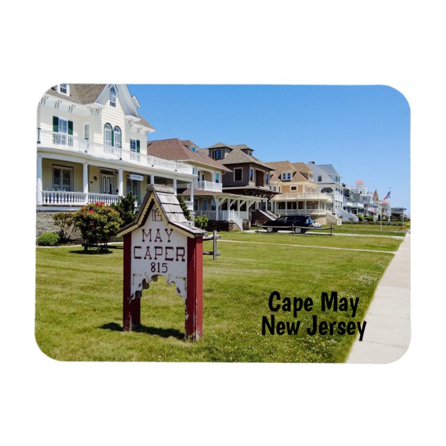 Cape May NJ Magnet (Horisontell)
