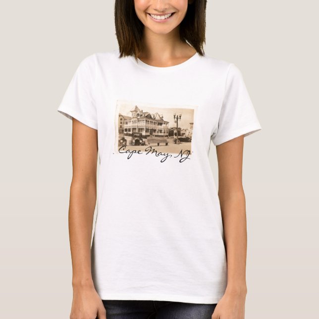 Cape May NJ Tee Shirt (Framsida)