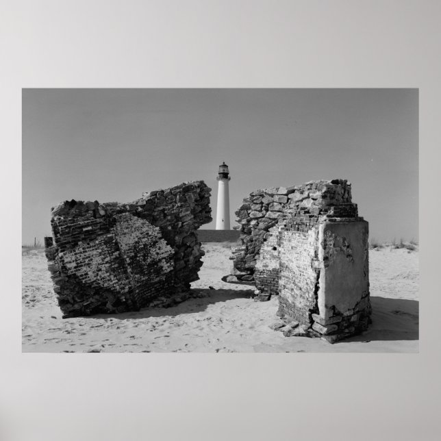 Cape May Point Lighthouse Poster (Framsidan)