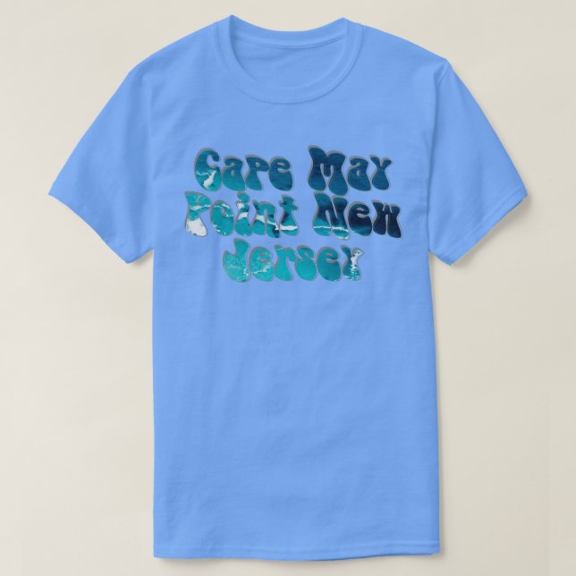 Cape May Point New jersey T Shirt (Design framsida)