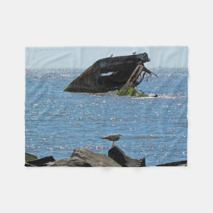 Cape May Shipwreck Fleecefilt