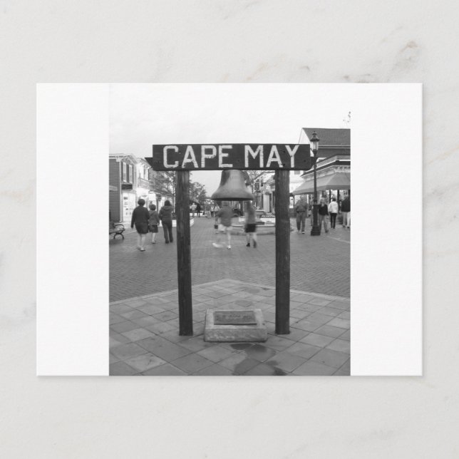 Cape May * Sign Vykort (Framsida)