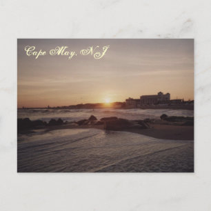 Cape May solnedgång Vykort