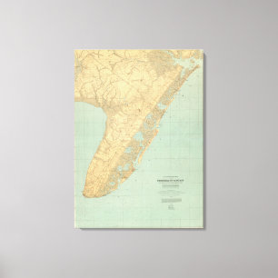 Cape May som är nytt - jersey Canvastryck