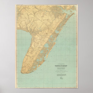 Cape May som är nytt - jersey Poster