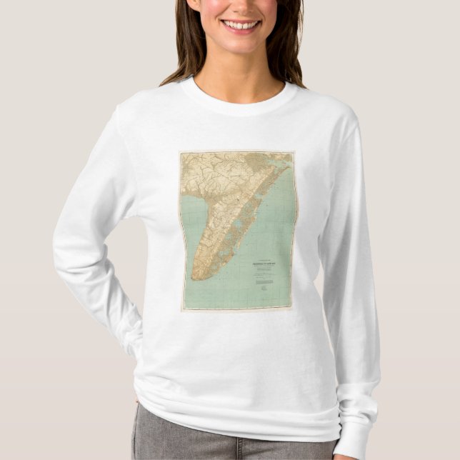 Cape May som är nytt - jersey Tee Shirt (Framsida)