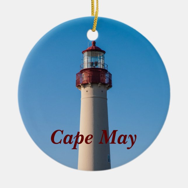 Cape May tänder Julgransprydnad Keramik (Framsidan)