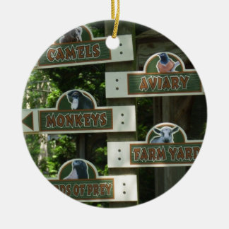 Cape May Zoo-julprydnad Julgransprydnad Keramik