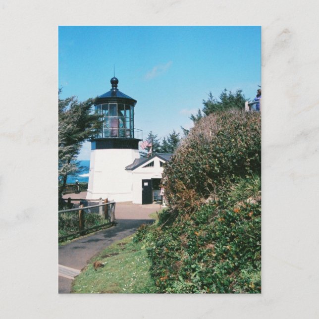 Cape Meares fyr, Oregon Vykort (Framsida)