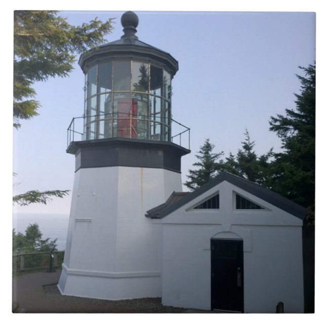 Cape Meares Lighthouse, ELLER Kakelplatta (Framsidan)