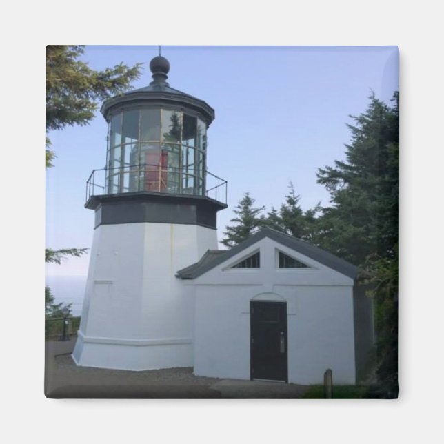 Cape Meares Lighthouse, ELLER Magnet (Framsidan)