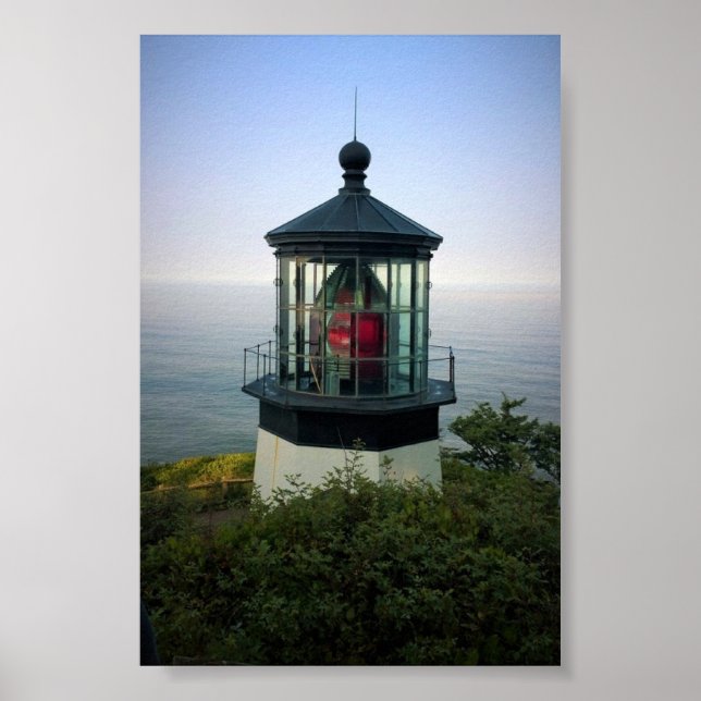 Cape Meares Lighthouse, ELLER Poster (Framsidan)