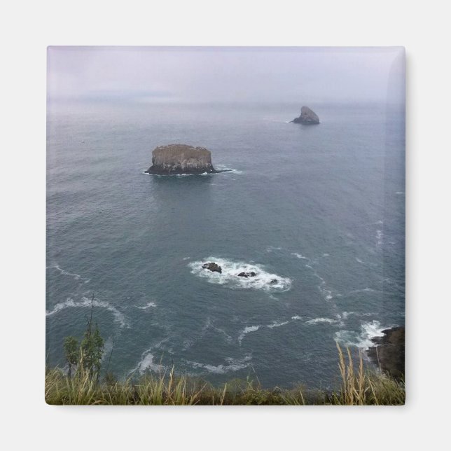 Cape Meares, Oregon Kusten Magnet (Framsidan)