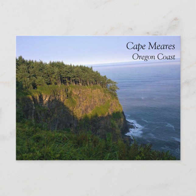 Cape Meares, Oregon Kusten Vykort (Framsida)