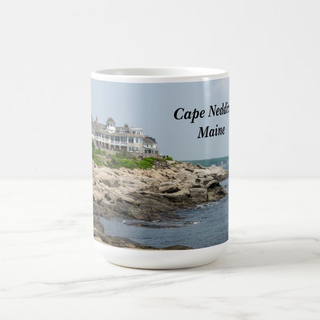 Cape Neddick i Maine Kaffemugg (Center)