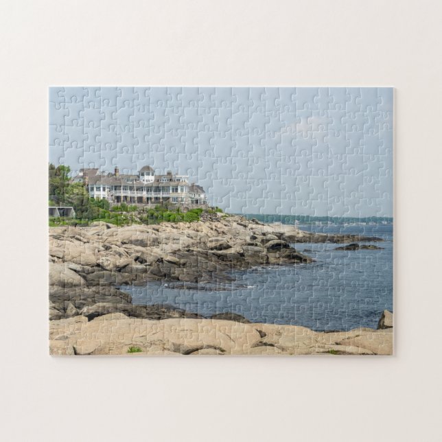 Cape Neddick i Maine Pussel (Horisontell)