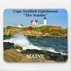 Cape Neddick Lighthouse, Maine mousepad Musmatta