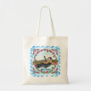 Cape Neddick Lighthouse tote bag Tygkasse