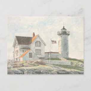 Cape Neddick Lighthouse Vykort