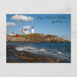 Cape Neddick "Nubble" Light House Vykort