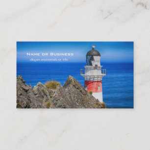 Cape Palliser New Zealand Lighthouse Visitkort
