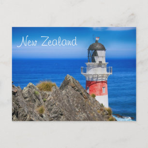 Cape Palliser New Zealand Lighthouse Vykort