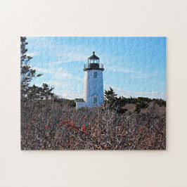 Cape Poge Lighthouse, Massachusetts Chappaquiddick Pussel