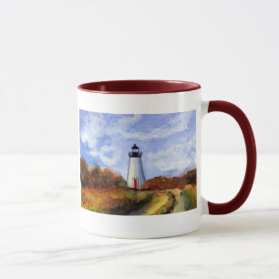 Cape Pogue fyr- Martha's Vineyard, ... Mugg